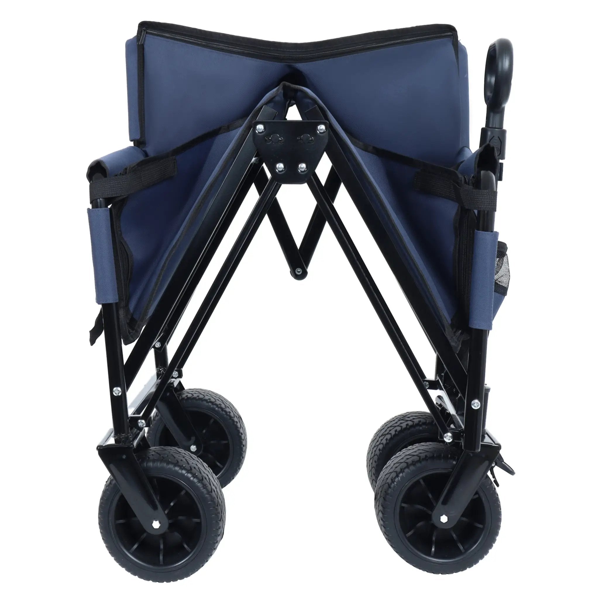 3-in-1 Folding Wagon Cart with Bench Seat & Storage by HouseOfZazla