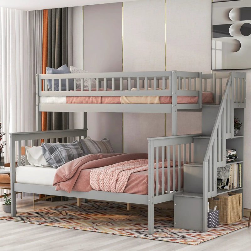 Bunk Bed With Staircase by Unique Piece Furniture