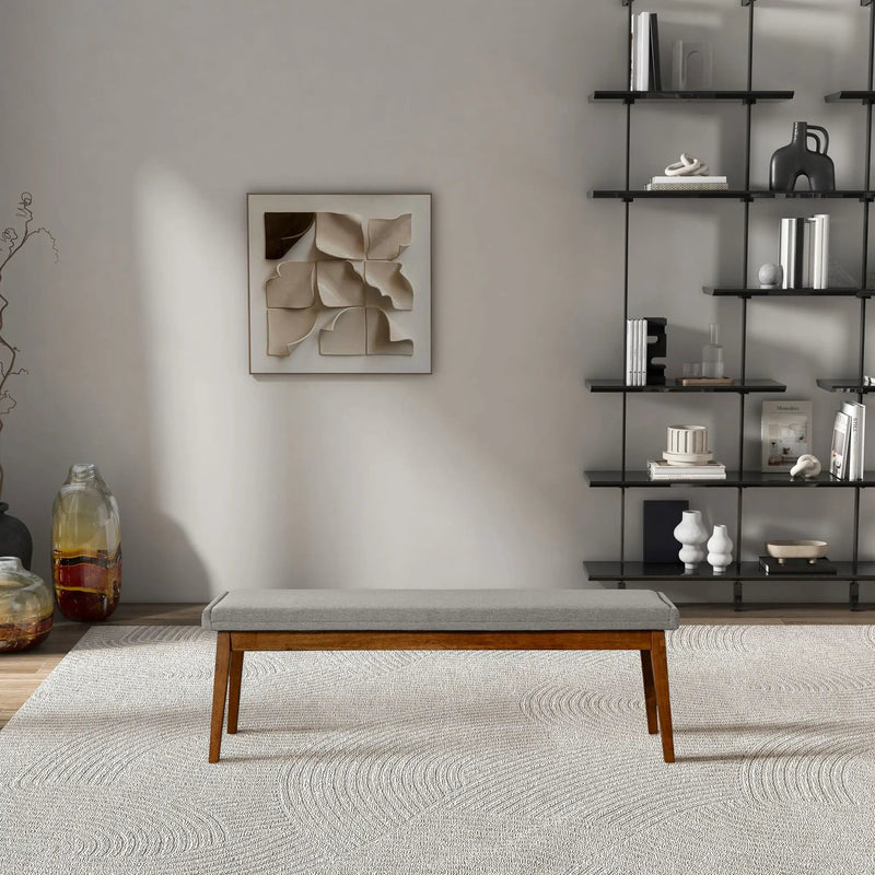 Warren - Bench - Ash Gray by Unique Piece Furniture
