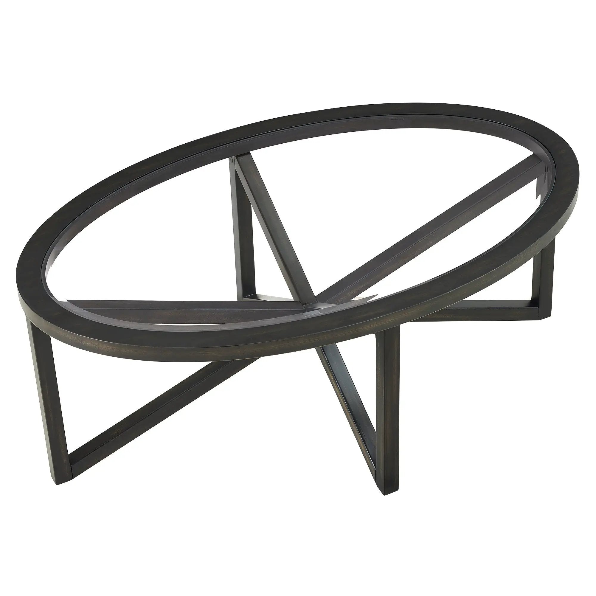 Modern Simple Glass Coffee Table by HouseOfZazla