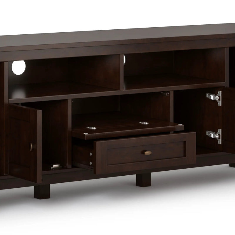 Warm Shaker - TV Media Stand, Handcrafted by HouseOfZazla