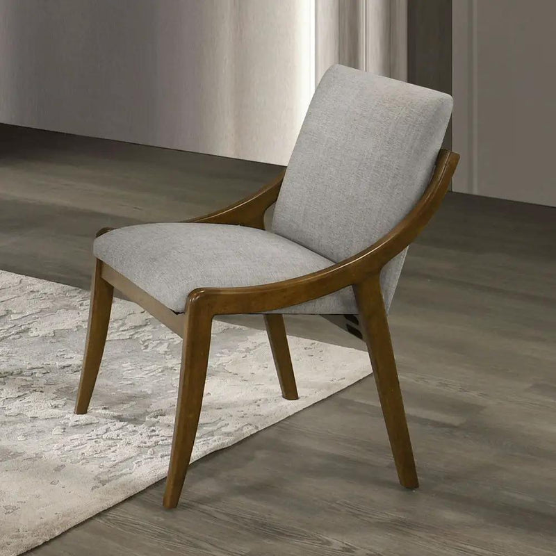 Danzel - Side Chair (Set of 2) - Gray / Vintage Oak by Unique Piece Furniture
