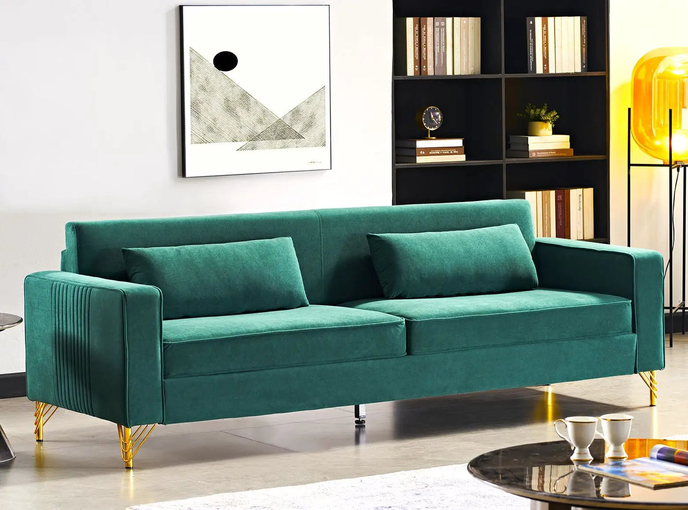 Aesthetic 3 Seater Couch With Classic Modern Appeal And Luxurious Soft Comfort by Unique Piece Furniture