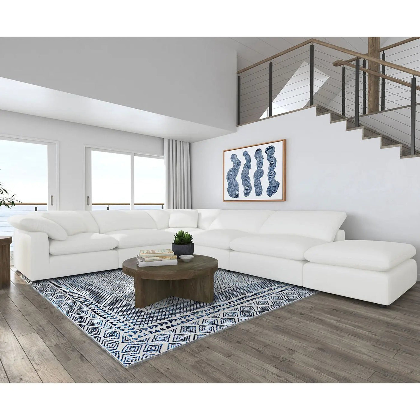 Segoura - Modular Sectional With Ottoman by HouseOfZazla