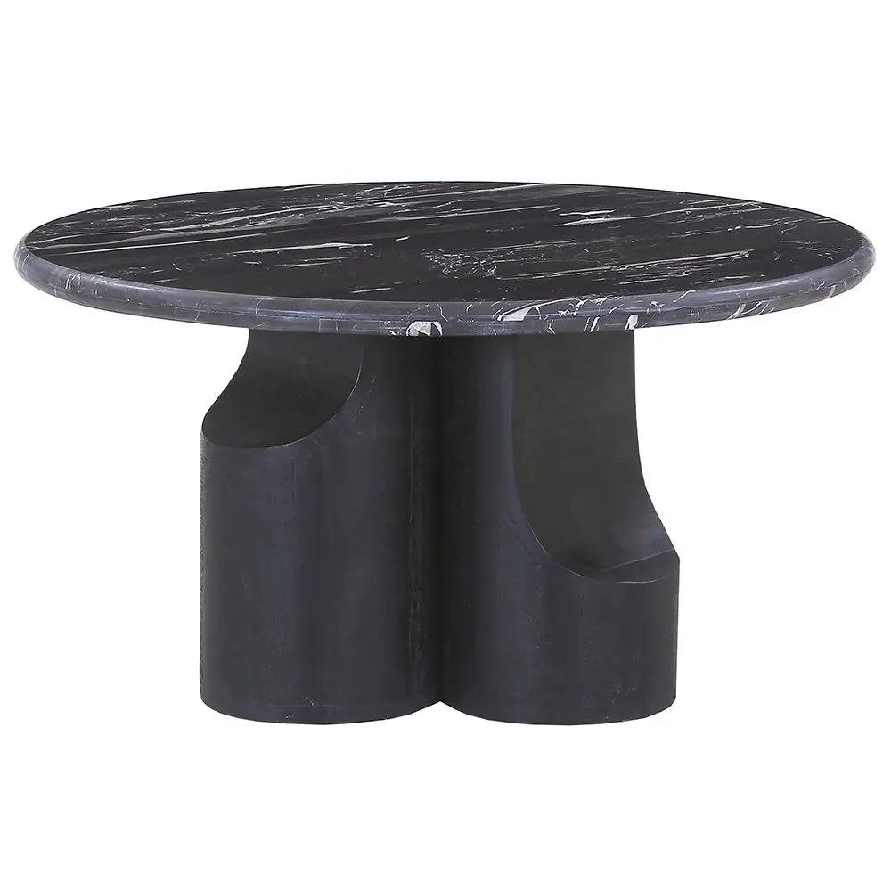 Kinton - Table With Natural Marble Top by Unique Piece Furniture