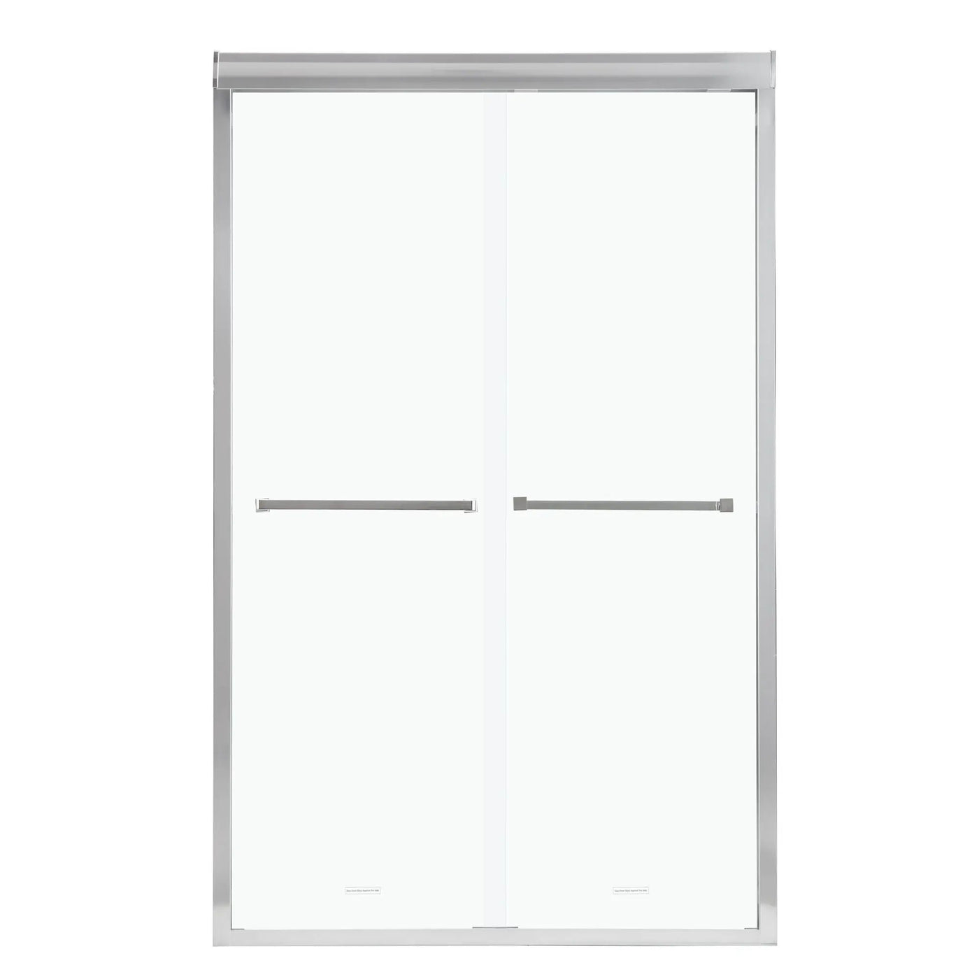 Modern Double Sliding Shower Enclosure, Tempered Glass by HouseOfZazla