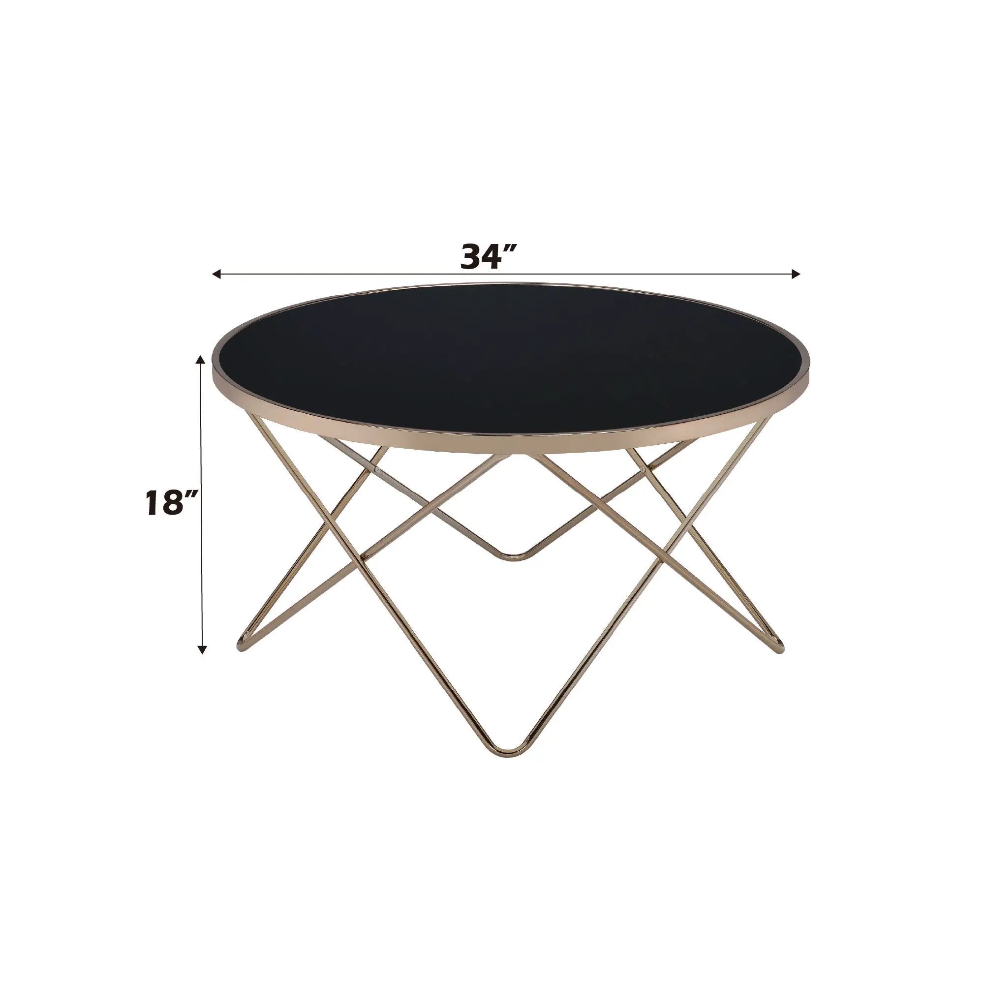 Valora - Glass Coffee Table by Unique Piece Furniture