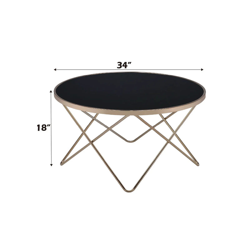 Valora Glass Coffee Table by HouseOfZazla