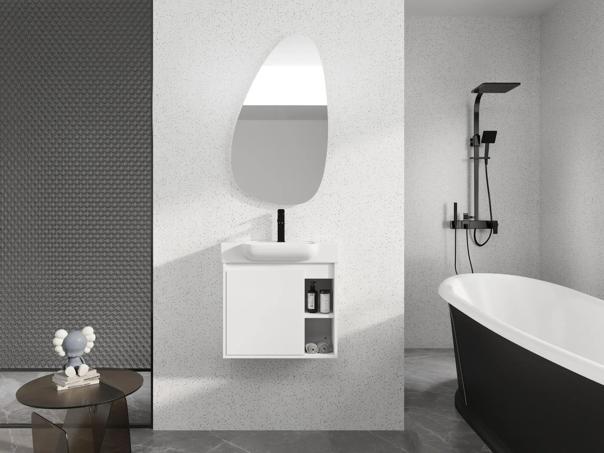 24'' Wall-Mounted Bathroom Vanity by HouseOfZazla