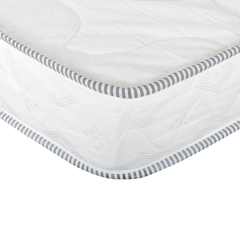 6" Reversible Mattress In A Box Pressure Relief And Cooling Technology - White - Full by HouseOfZazla