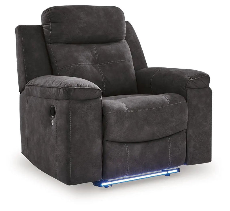 Brysonview - Zero Wall Recliner - Charcoal by Unique Piece Furniture