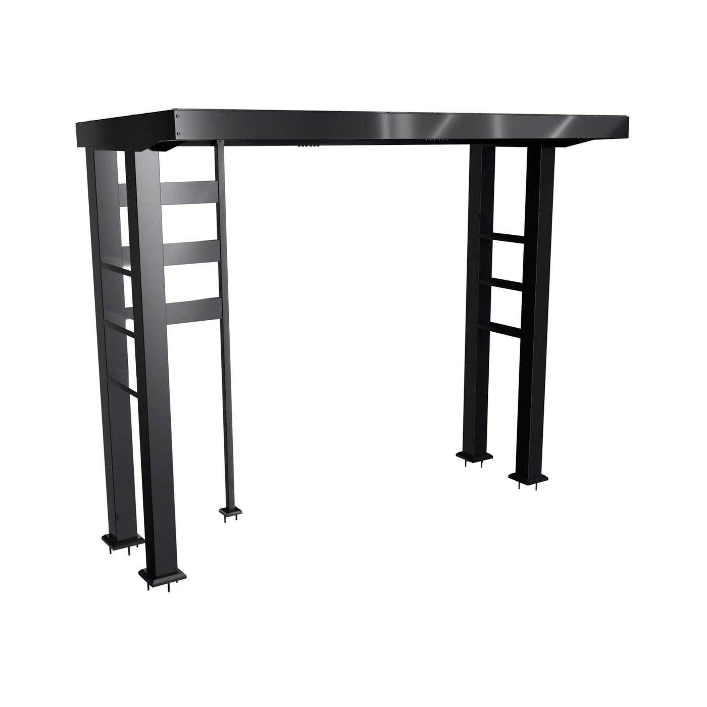 Castelle Flame Blaze 108-Inch 6-Burner 85K BTU Deluxe Stainless Steel Liquid Propane Outdoor Kitchen Grill Island With Wine Cooler, Rotisserie, Cabinets, And Granite Countertops (SAK58310) by SAKSBY WHOLESALE