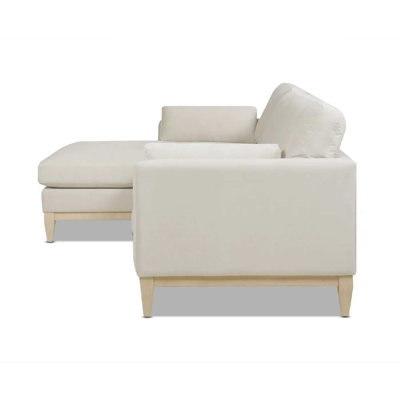 Knox - Modern Farmhouse Reversible Chaise Sectional Sofa by Unique Piece Furniture