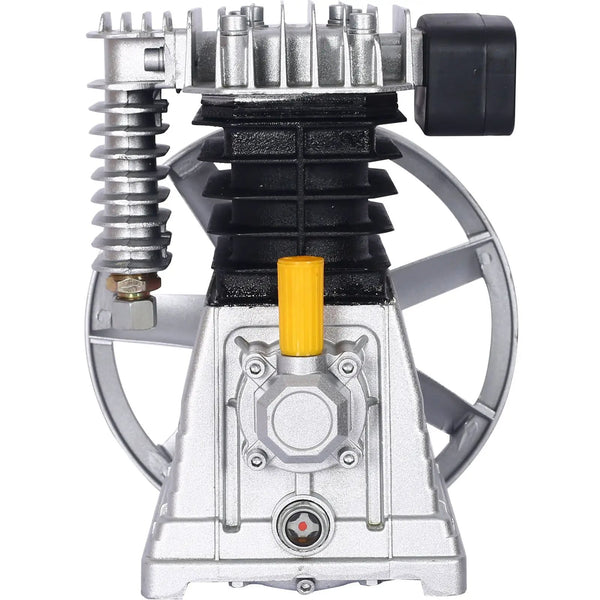 Piston 3Hp Air Compressor Head Pump 2.2Kw 115Psi - Silver