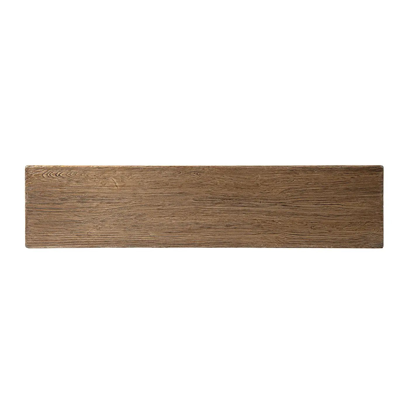 Hawthorne 60'' Solid Reclaimed Elm Trestle Console Table by HouseOfZazla