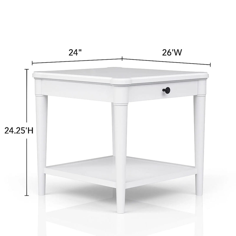 End Table With Storage Drawer by Unique Piece Furniture