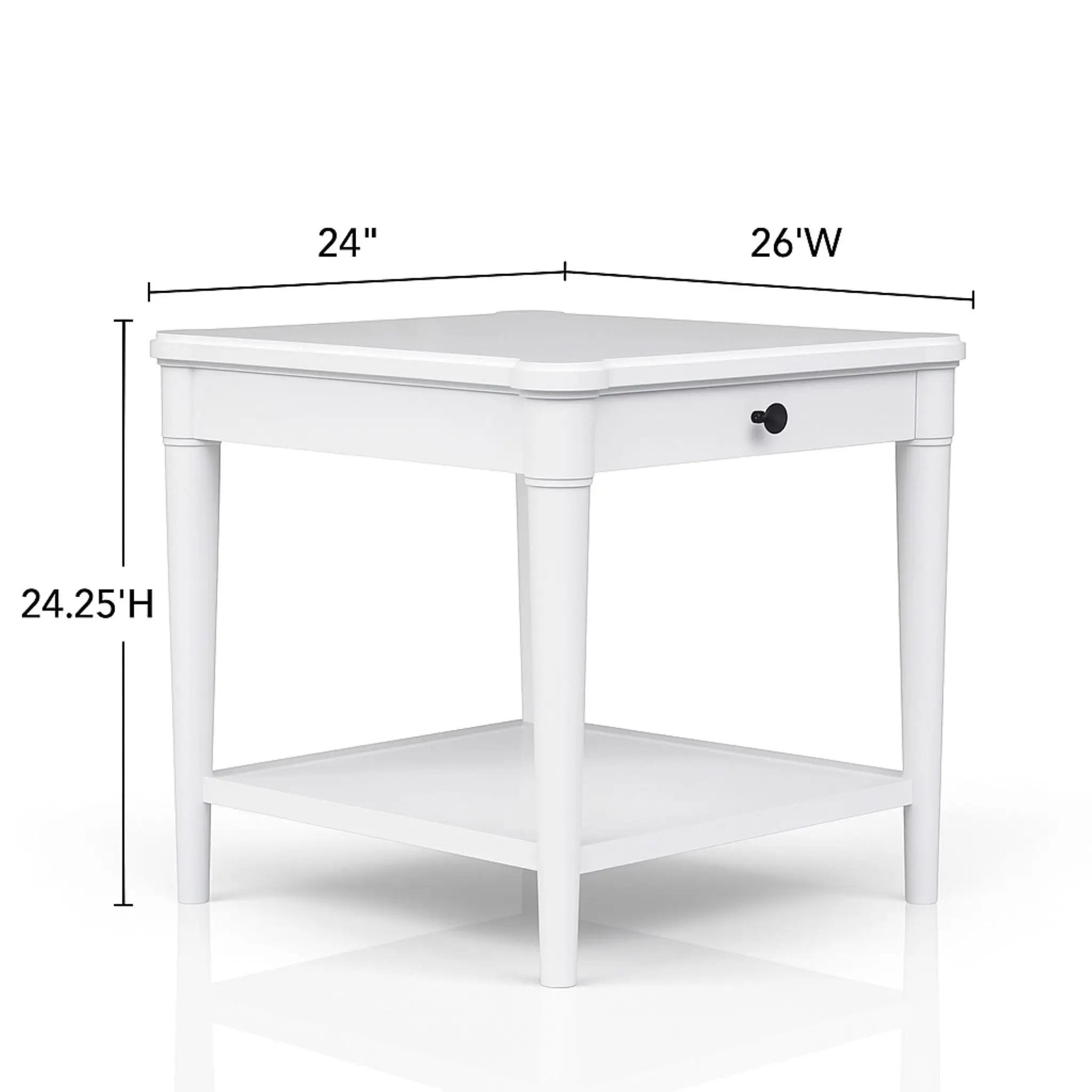 End Table With Storage Drawer by Unique Piece Furniture