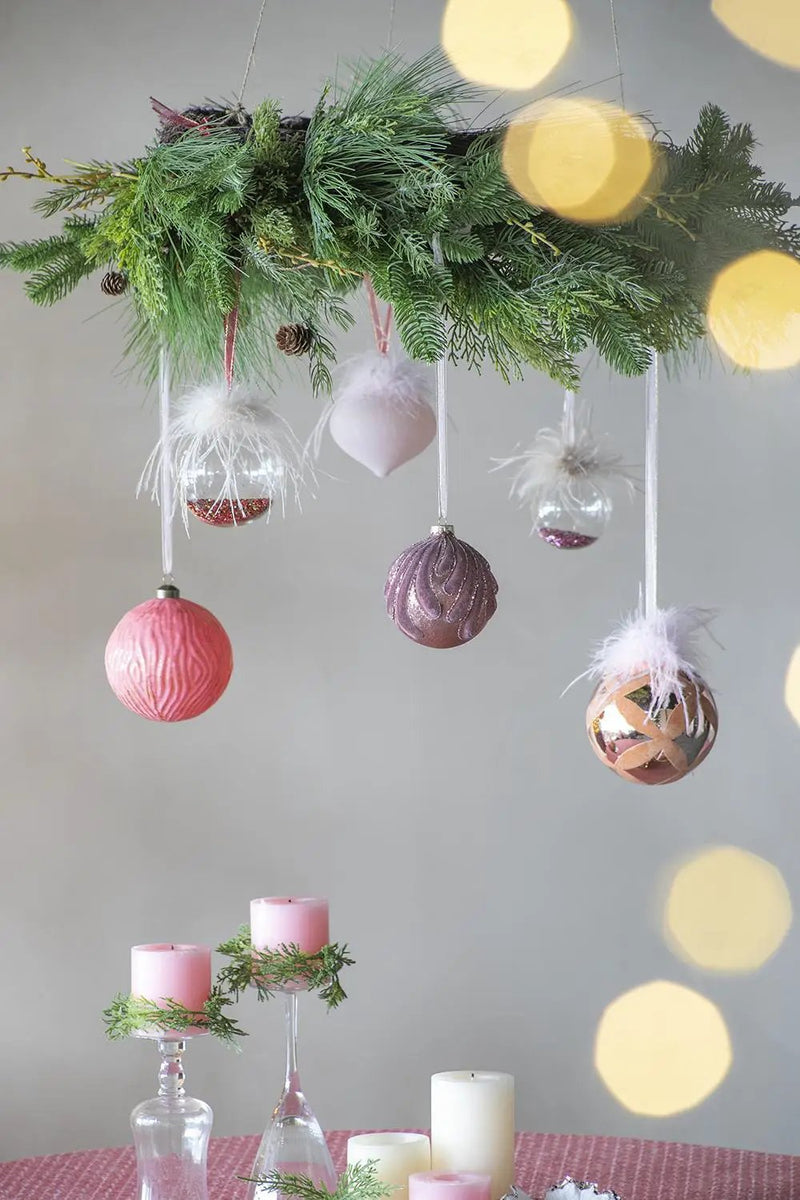 Christmas Ball Ornaments Decorative Hanging Ball Christmas Tree Ornaments For Holiday by HouseOfZazla