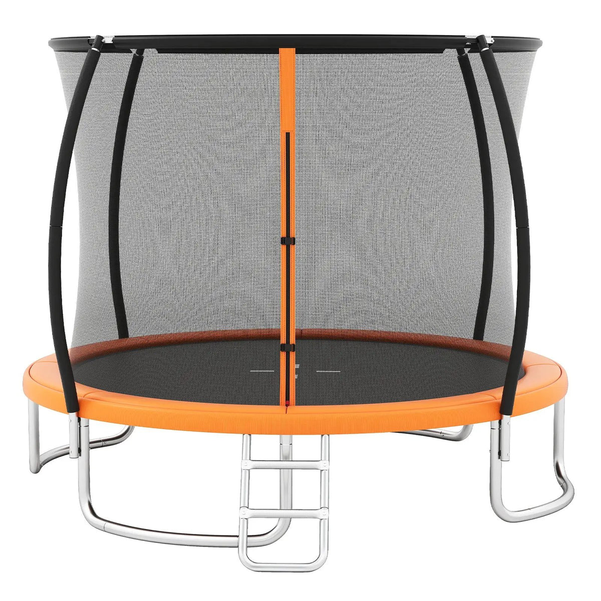 10FT Outdoor Trampoline Heavy-Duty Recreational Trampoline with Safety Enclosure Net, photo 3 of 16