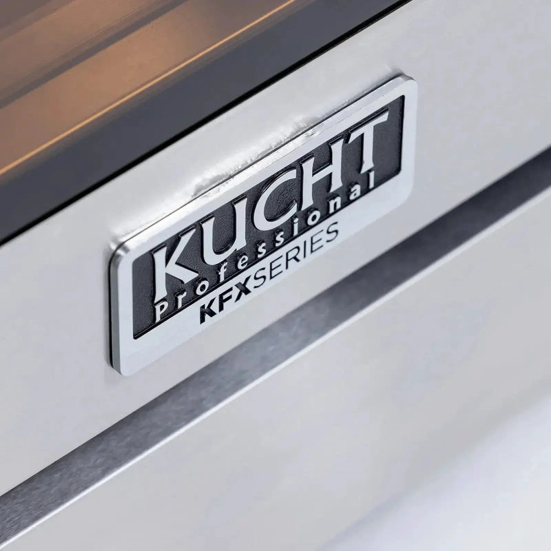 Kucht Professional 24" Gas Range Stainless Steel, True Simmer Burners, KFX2400X-S by Farmhouse Kitchen and Bath
