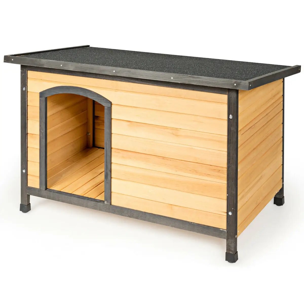 Wood Extreme Weather Resistant Pet Log Cabin, photo 8 of 16