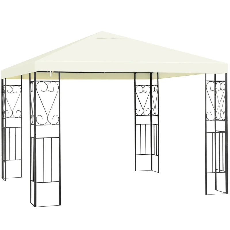 10 x 10 Feet Patio Gazebo Canopy Tent Garden Shelter by DirectDeals