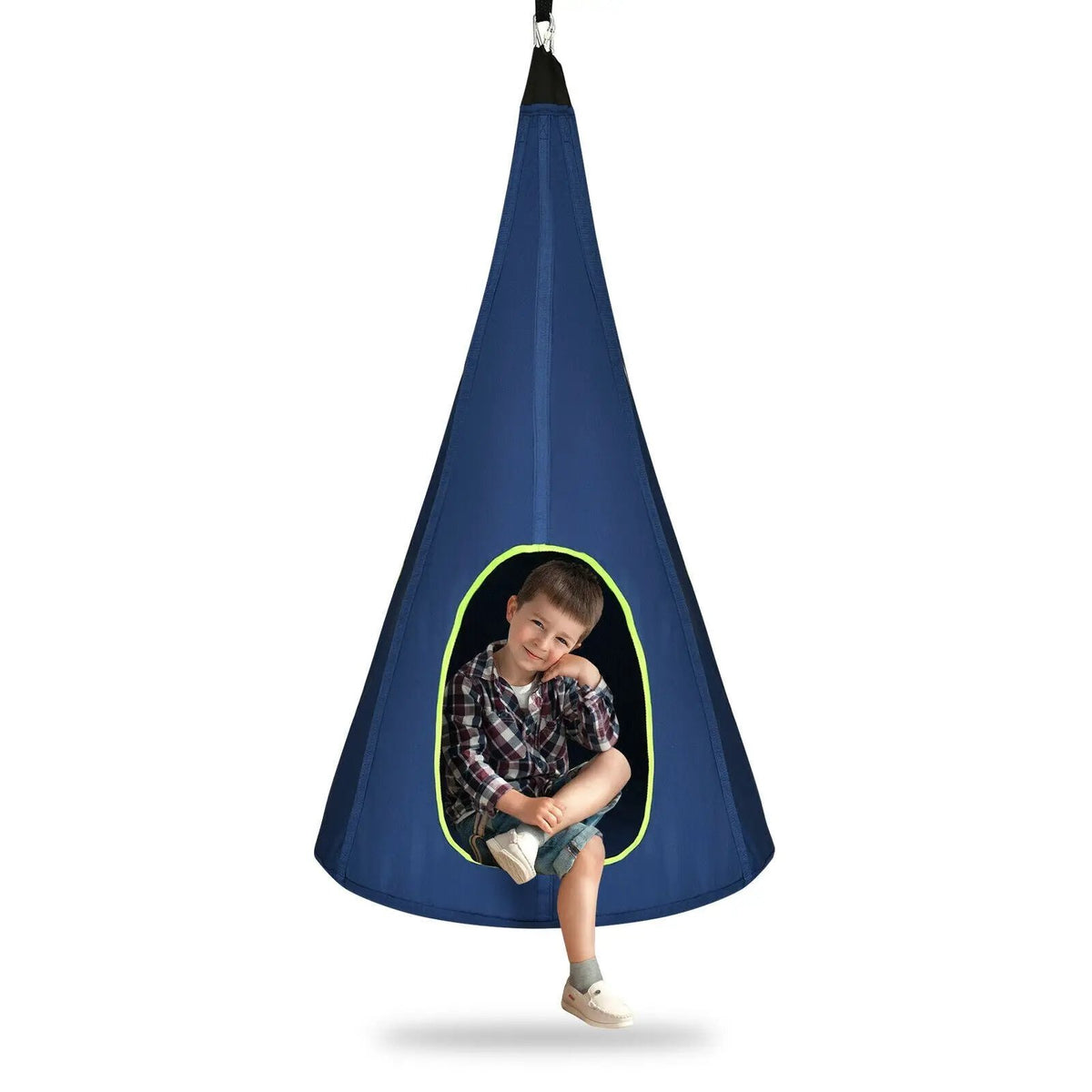 32 Inch Kids Nest Swing Chair Hanging Hammock Seat for Indoor Outdoor, photo 9 of 24
