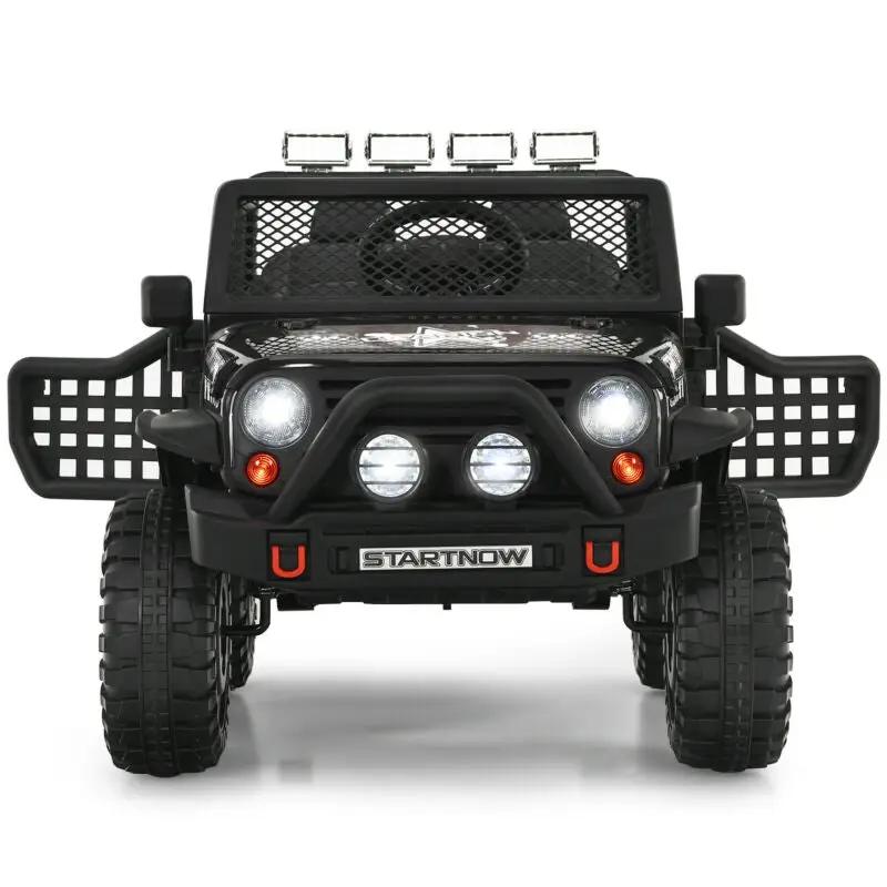 12V Kids Electric Ride On Truck with Remote Control and Operation Lever by DirectDeals