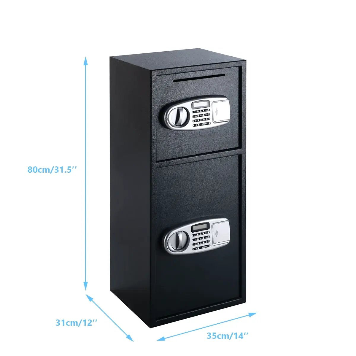 Digital Safe Box with 2 Doors by DirectDeals