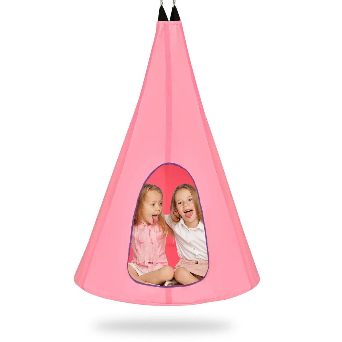 32 Inch Kids Nest Swing Chair Hanging Hammock Seat for Indoor Outdoor, photo 8 of 24