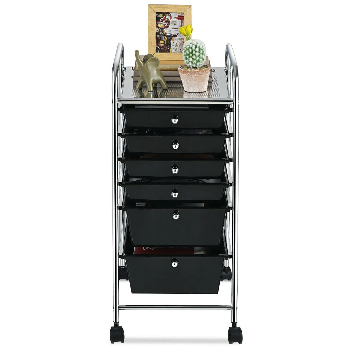 6 Drawers Rolling Storage Cart Organizer, photo 4 of 19