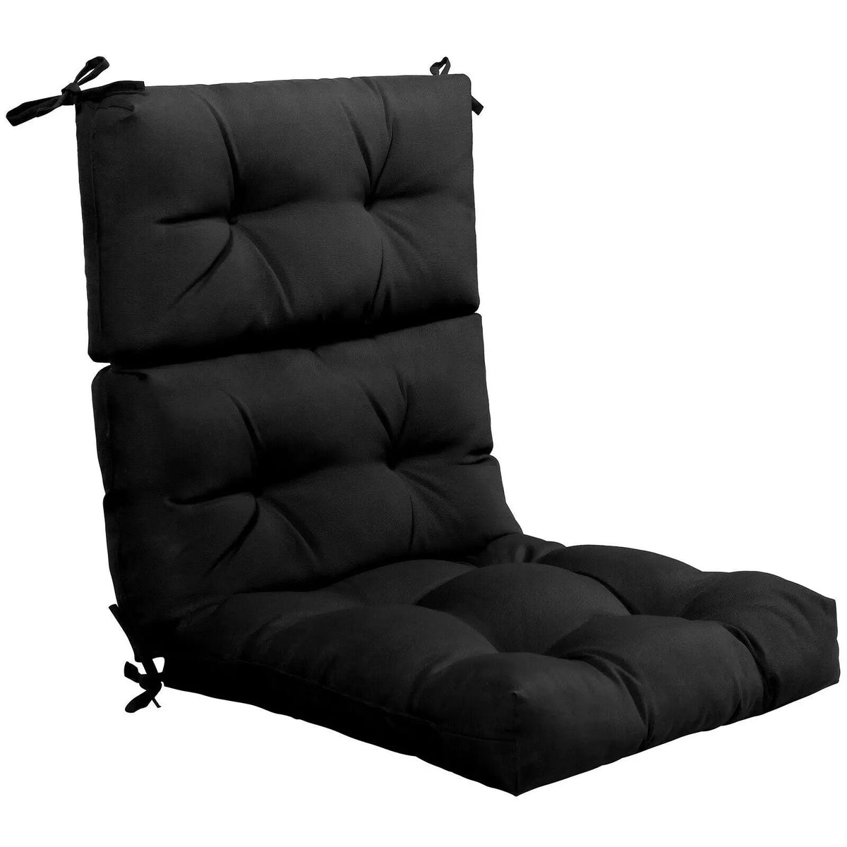 22 x 44 Inch Tufted Outdoor Patio Chair Seating Pad, photo 9 of 12