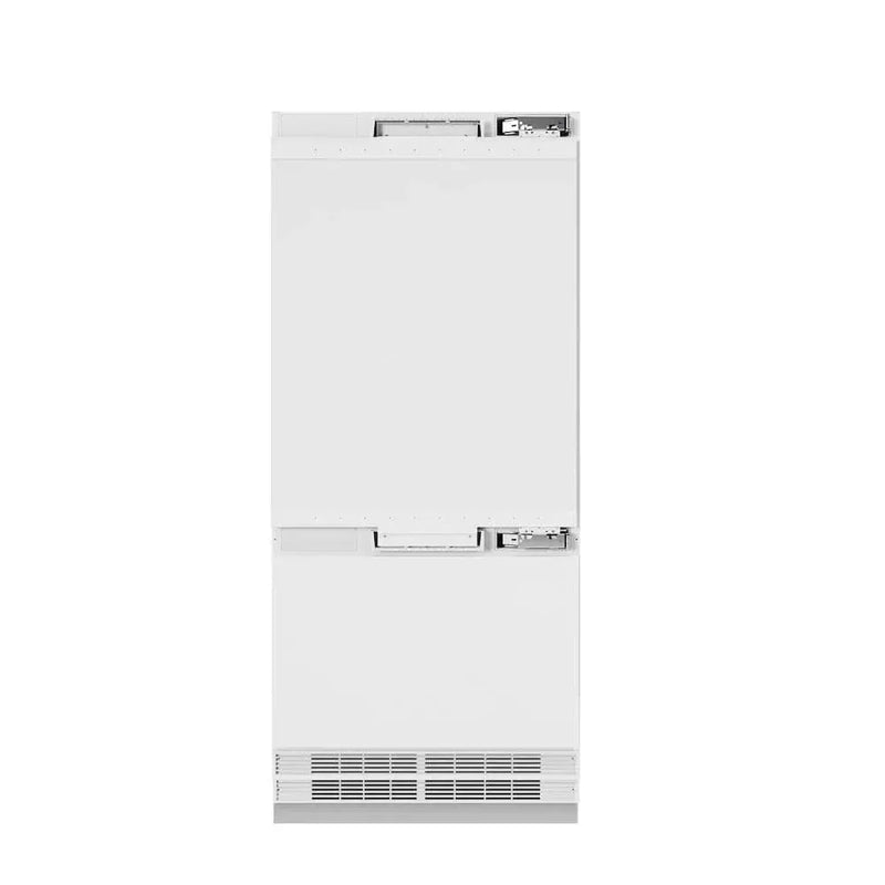ZLINE 36" Panel Ready Built-In Bottom Freezer Refrigerator,Water Dispenser, Ice Maker, RBIT-36 by Farmhouse Kitchen and Bath