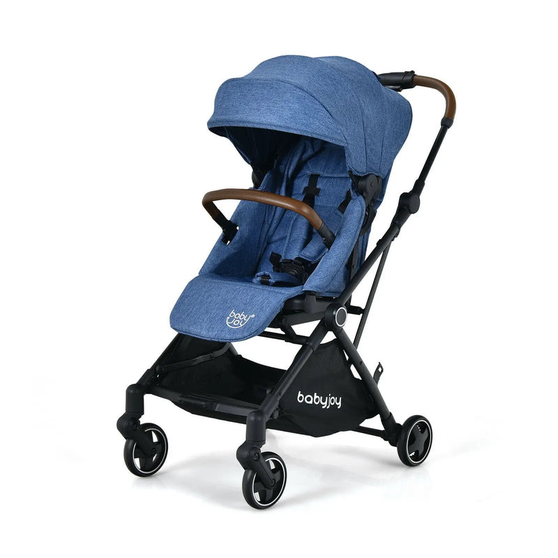 2-in-1 Convertible Aluminum Baby Stroller with Adjustable Canopy by DirectDeals