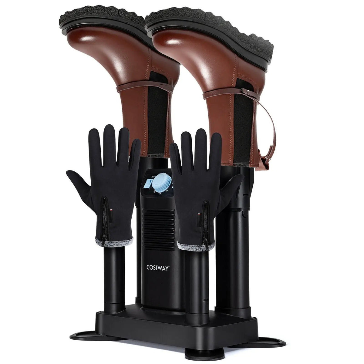 Electric Shoe Boot Dryer 4 Shoes with 180 Mins Timer Ozone Disinfection, photo 3 of 16