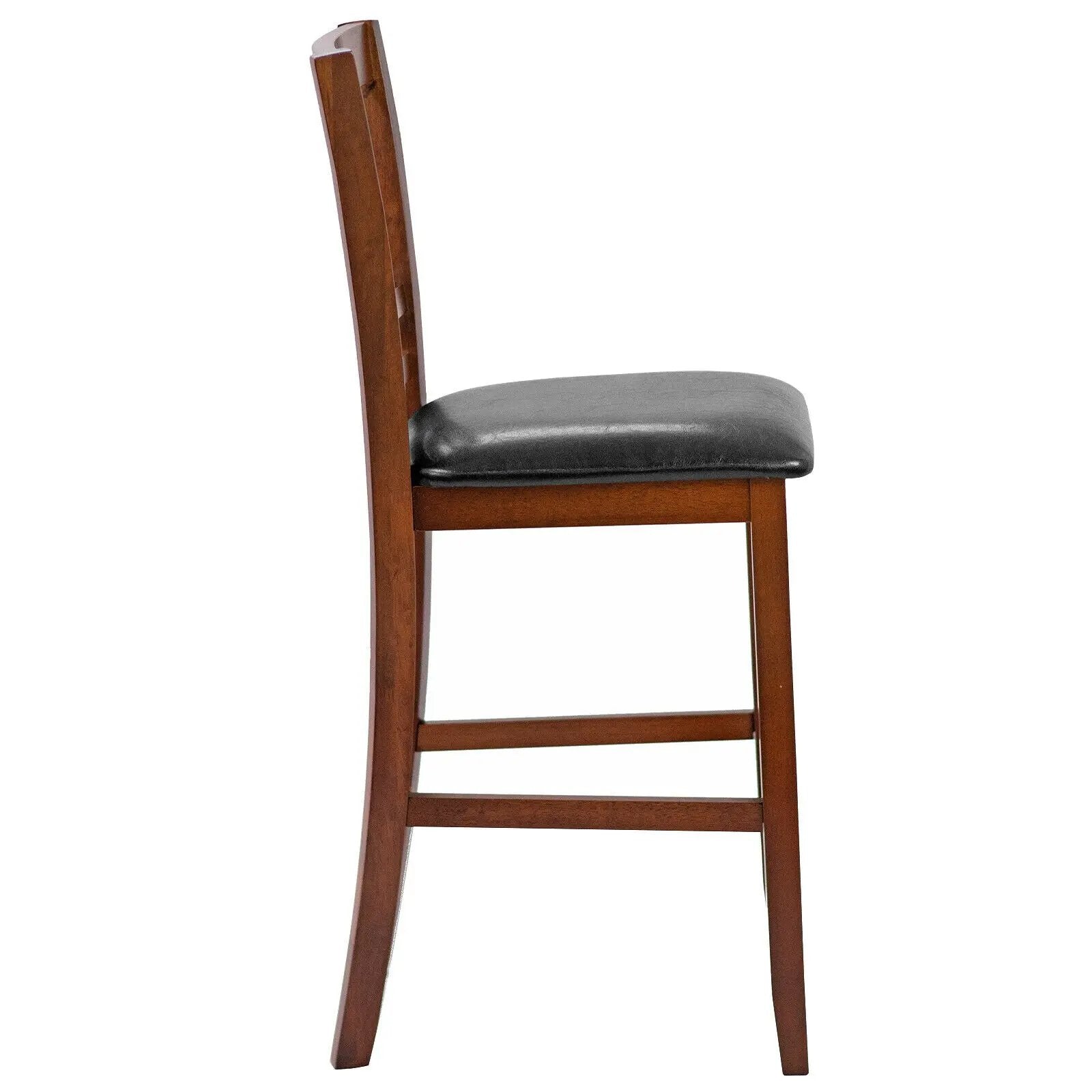 Set of 2 Bar Stools 25 Inch Counter Height Chairs with by DirectDeals