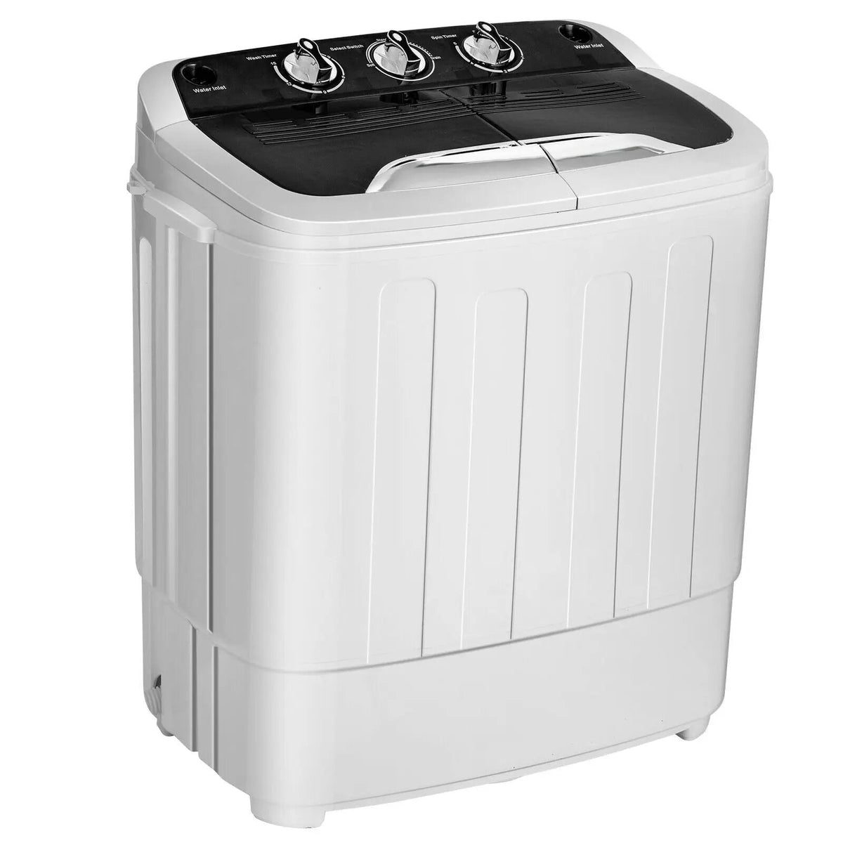 8 lbs Portable Mini Twin Tub Spinner Semi-Automatic Washing Machine, photo 4 of 9