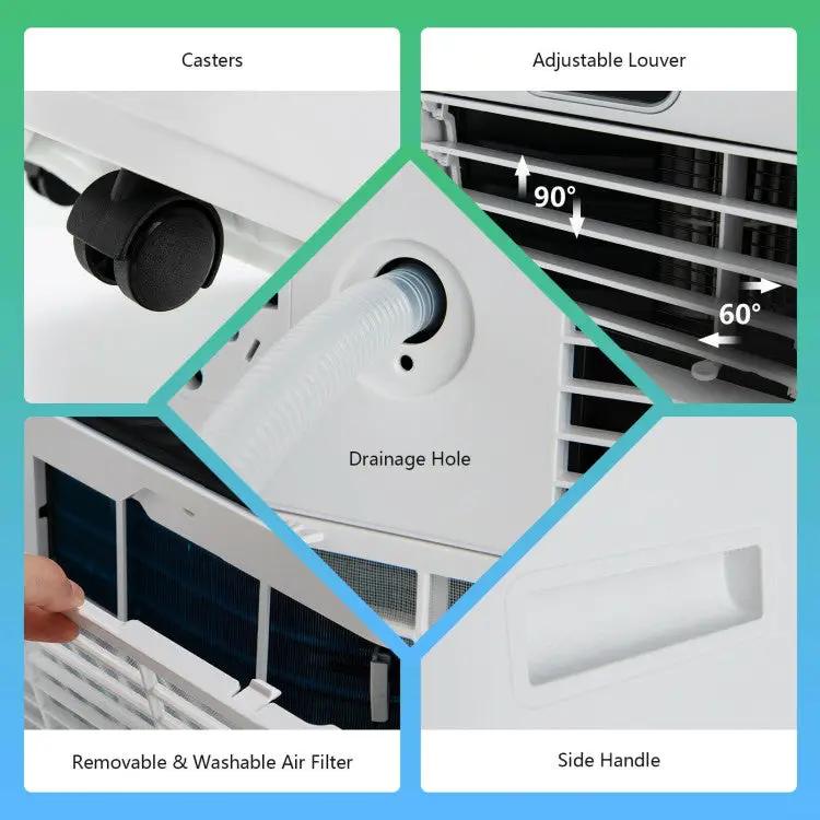 8000BTU 3-in-1 Portable Air Conditioner with Remote Control, photo 2 of 12