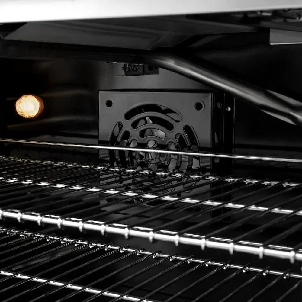 ZLINE 36" Classic Gas Range, Convection Gas Oven Stainless Steel, Matte Black CGRZ-36-MB by Farmhouse Kitchen and Bath