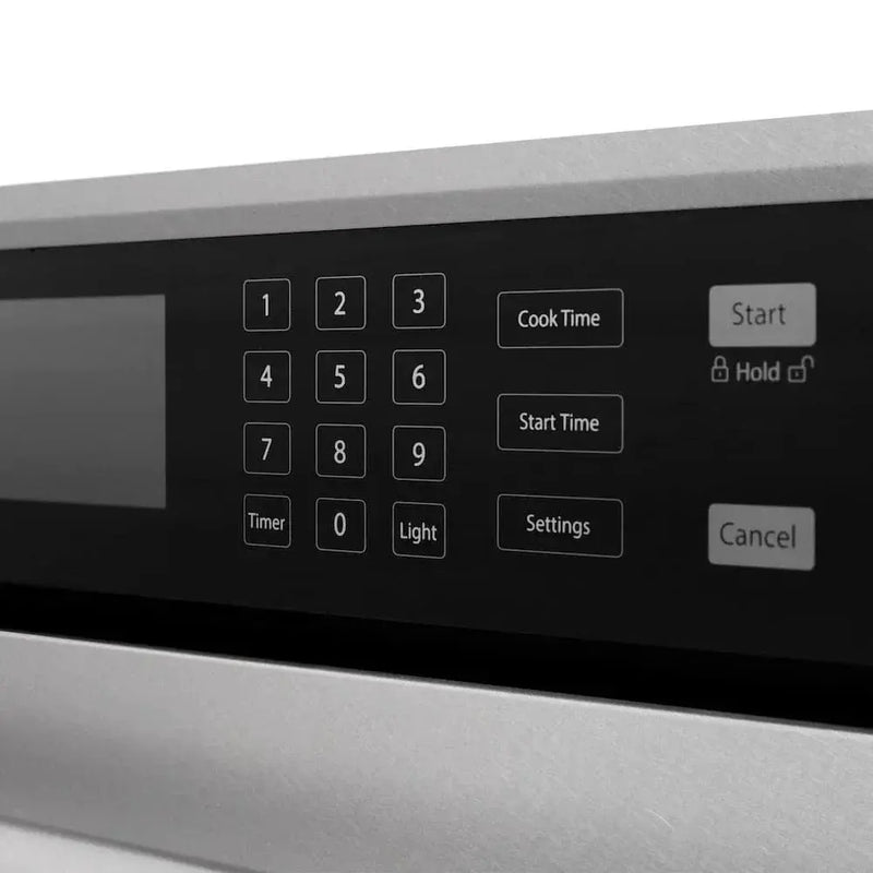 ZLINE 30"Professional True Convection Single Wall Oven, Air Fry, Self Clean, DuraSnow® Gold WASSZ-30-G by Farmhouse Kitchen and Bath