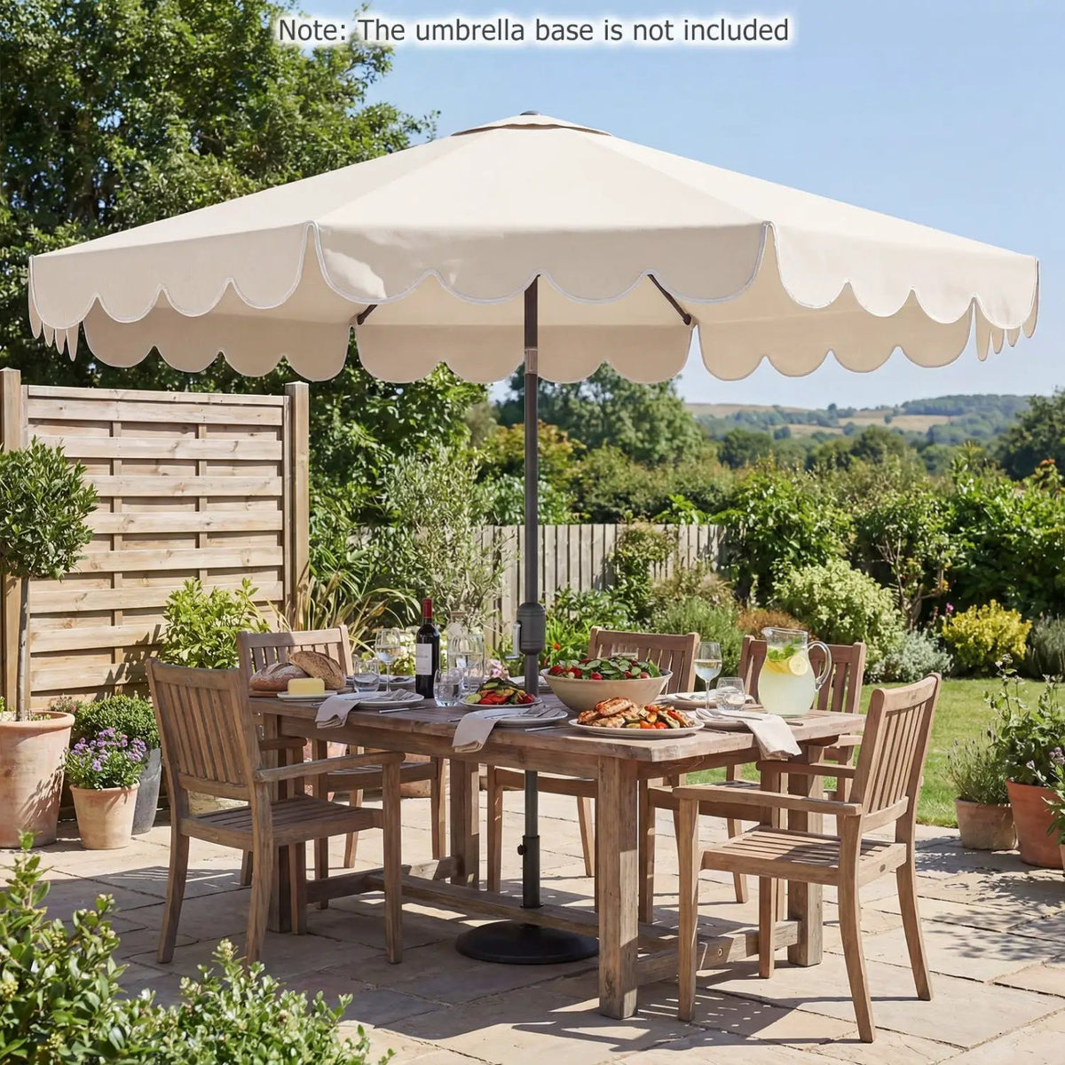 10 FT Patio Umbrella with Push Button Tilt and Crank, photo 29 of 40