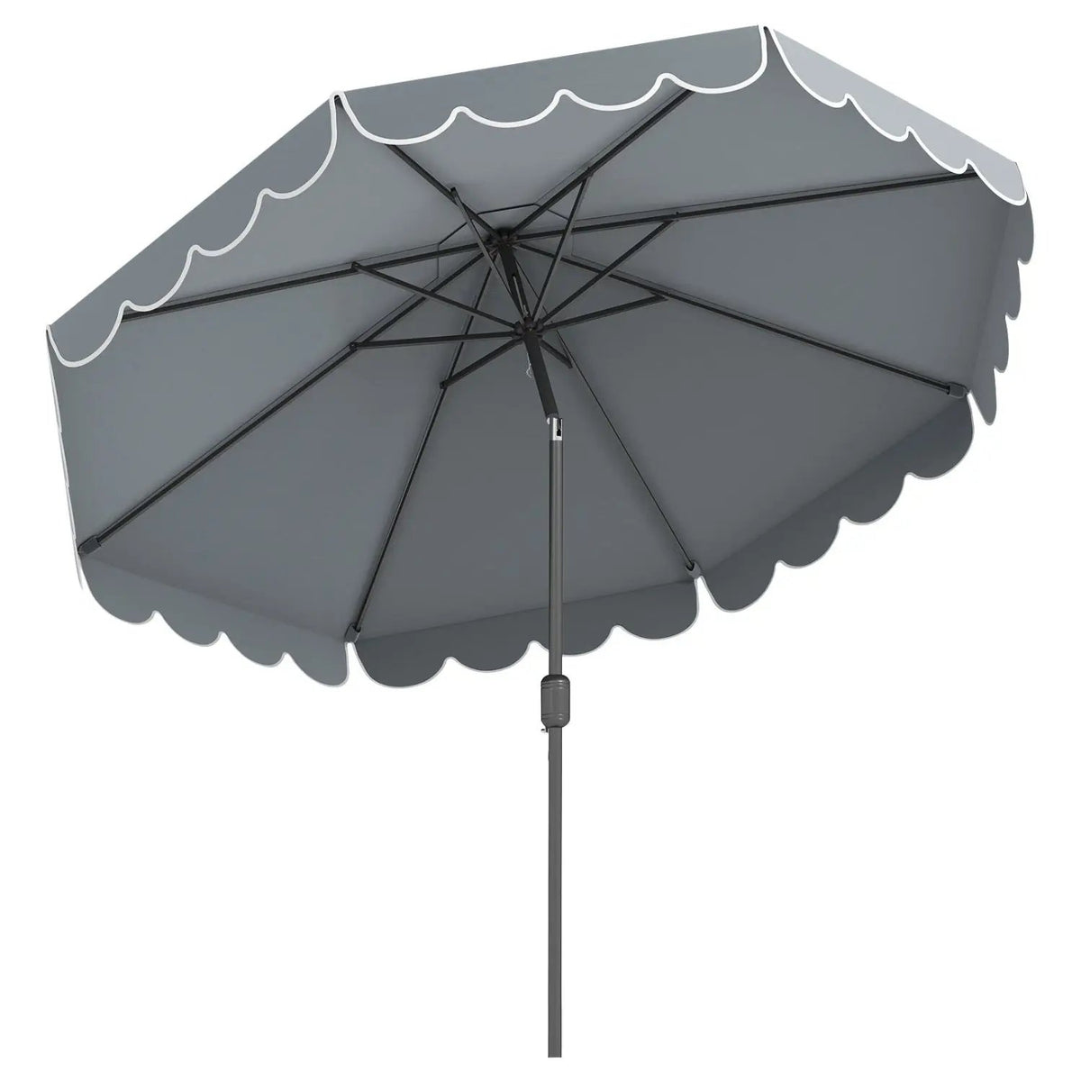 10 FT Patio Umbrella with Push Button Tilt and Crank, photo 15 of 40