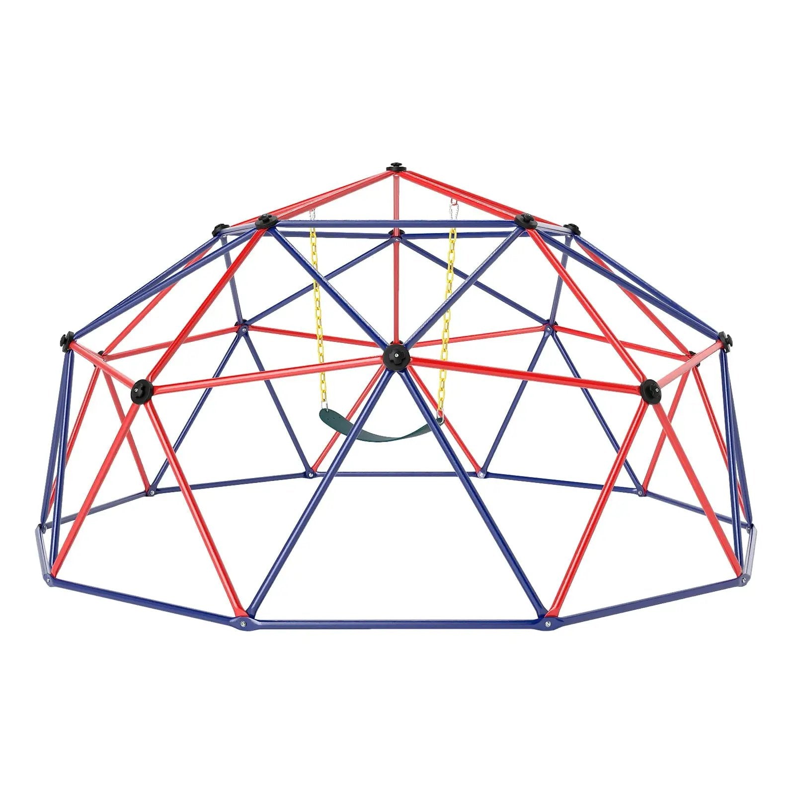 10 Feet Dome Climber with Swing and 800 Lbs Load Capacity by DirectDeals
