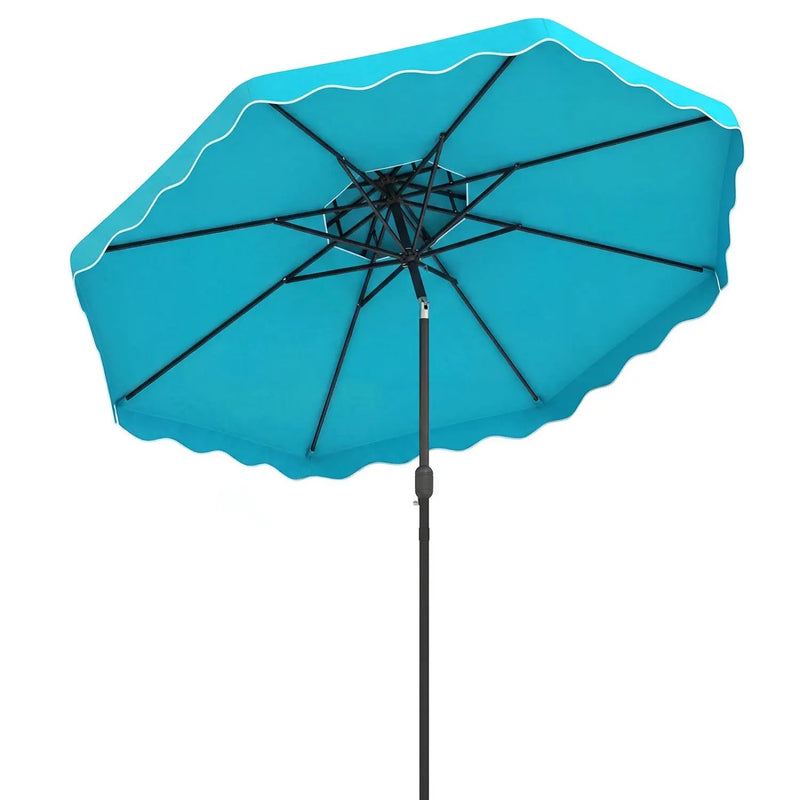 10 Ft Patio Umbrella with Push Button Tilt and Crank by DirectDeals