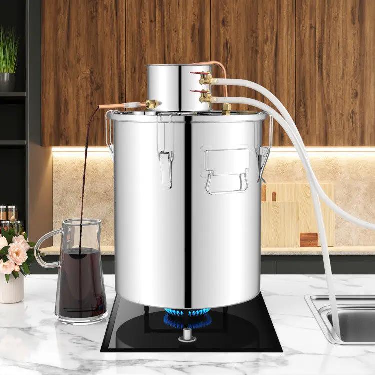 10 Gal 40 L Water Alcohol Distiller with 2 Stainless Steel Pots, photo 8 of 9