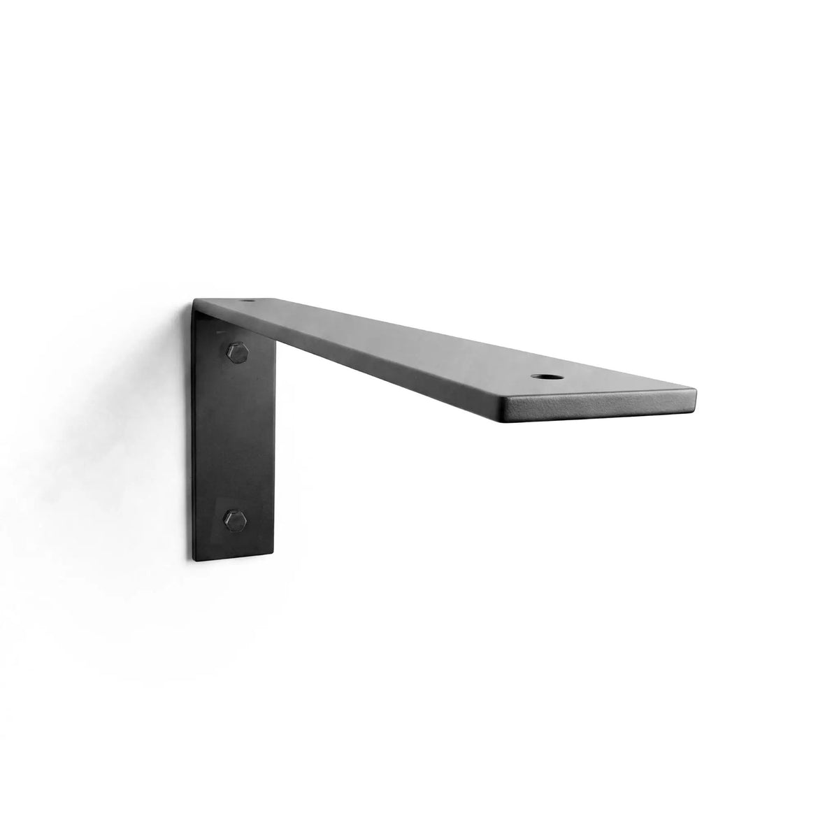 Deep Shelf with Black Steel L Brackets, photo 7 of 8