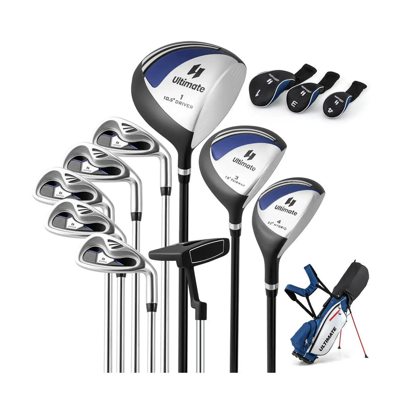 Men’s Profile Complete Golf Club Package Set Includes 10 Pieces by DirectDeals