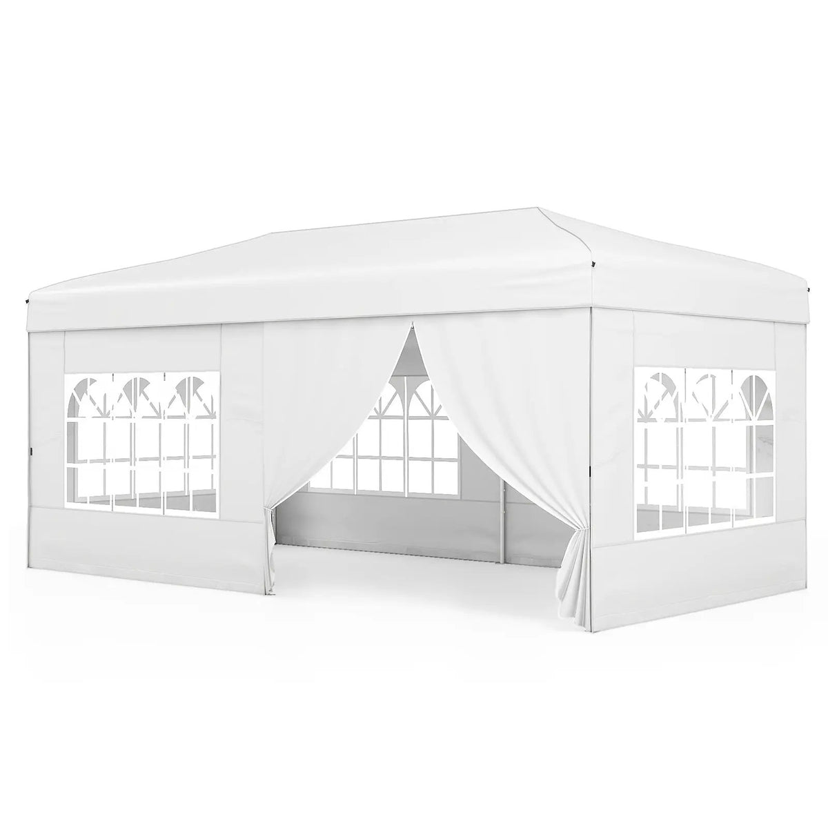 10 X 20 Feet Pop up Canopy Tent Instant Setup with 6 Sidewalls, photo 7 of 24
