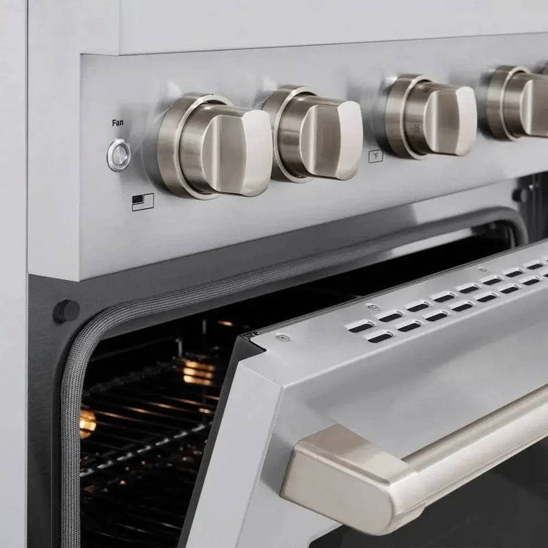 ZLINE 30"Paramount Dual Fuel Range Stainless Steel, SDR30 by Farmhouse Kitchen and Bath