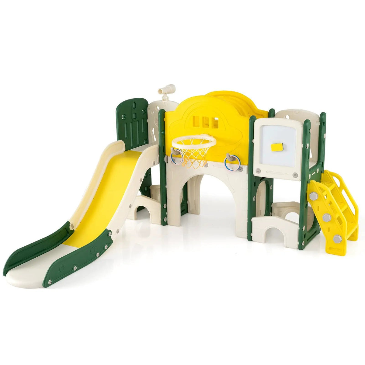10 in 1 Toddler Slide Set Kids Slide and Climber Playset Indoor Playground, photo 4 of 17